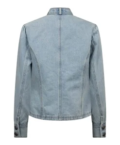 Dames jas blauw