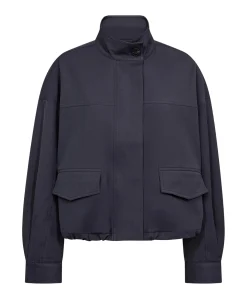 Dames jas blauw