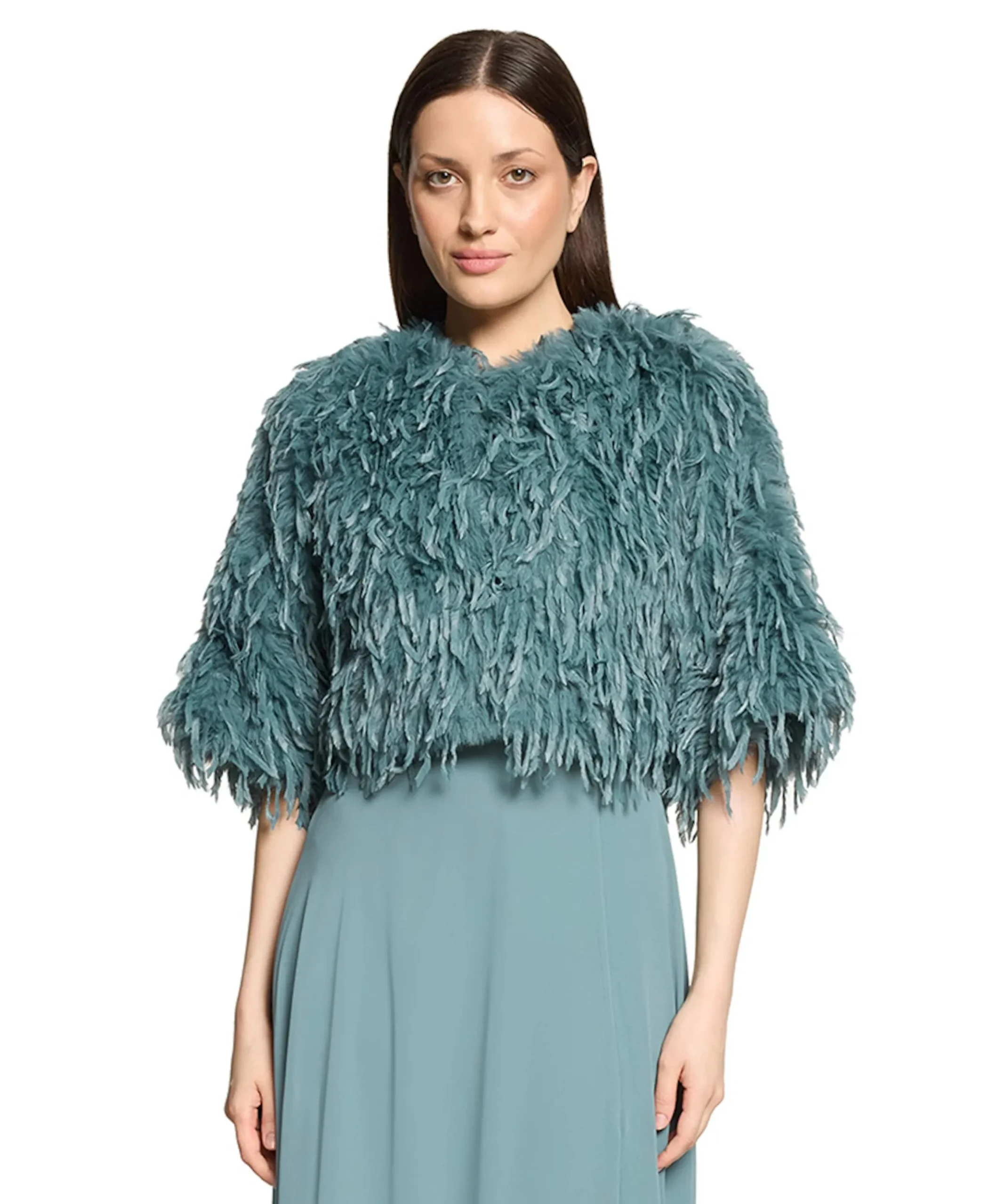 Dames jas blauw