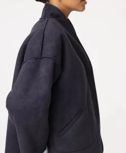 Dames jas blauw