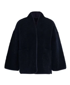 Dames jas blauw