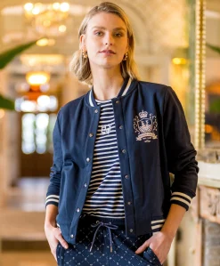 Dames jas blauw