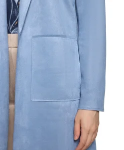 Dames jas blauw