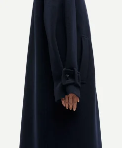Dames jas blauw