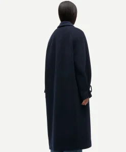 Dames jas blauw