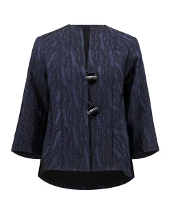 Dames jas blauw