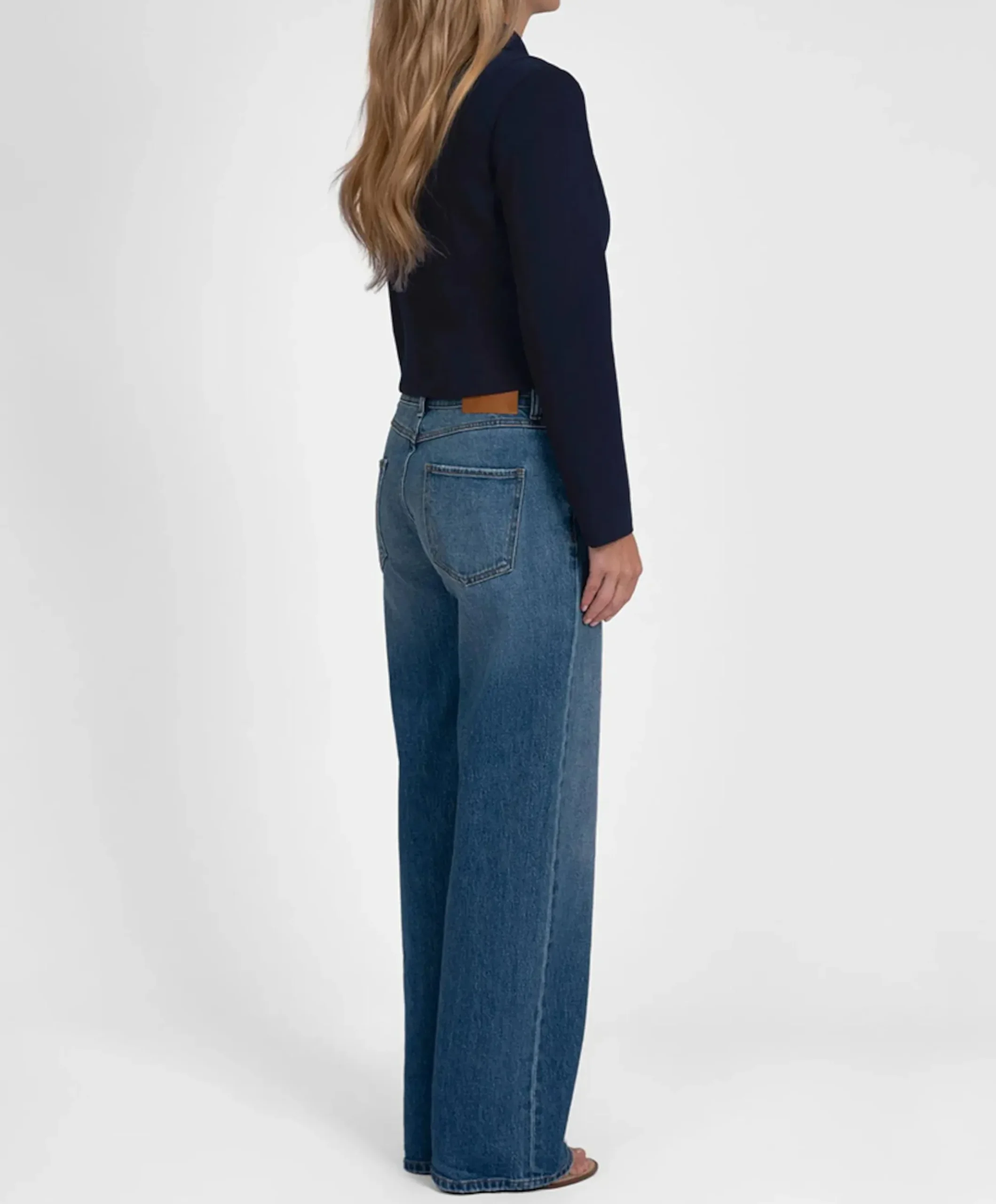 Dames jas blauw