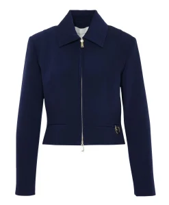 Dames jas blauw