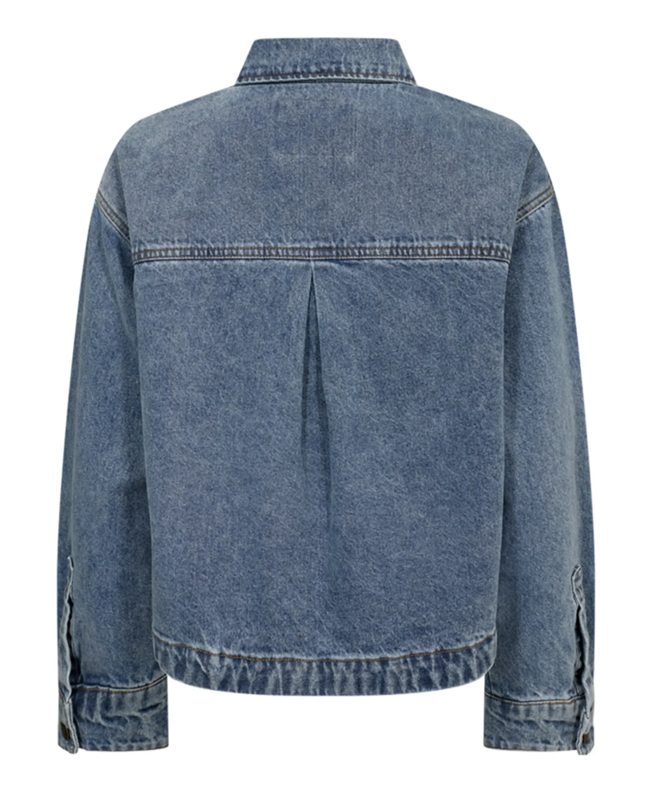Dames jas blauw