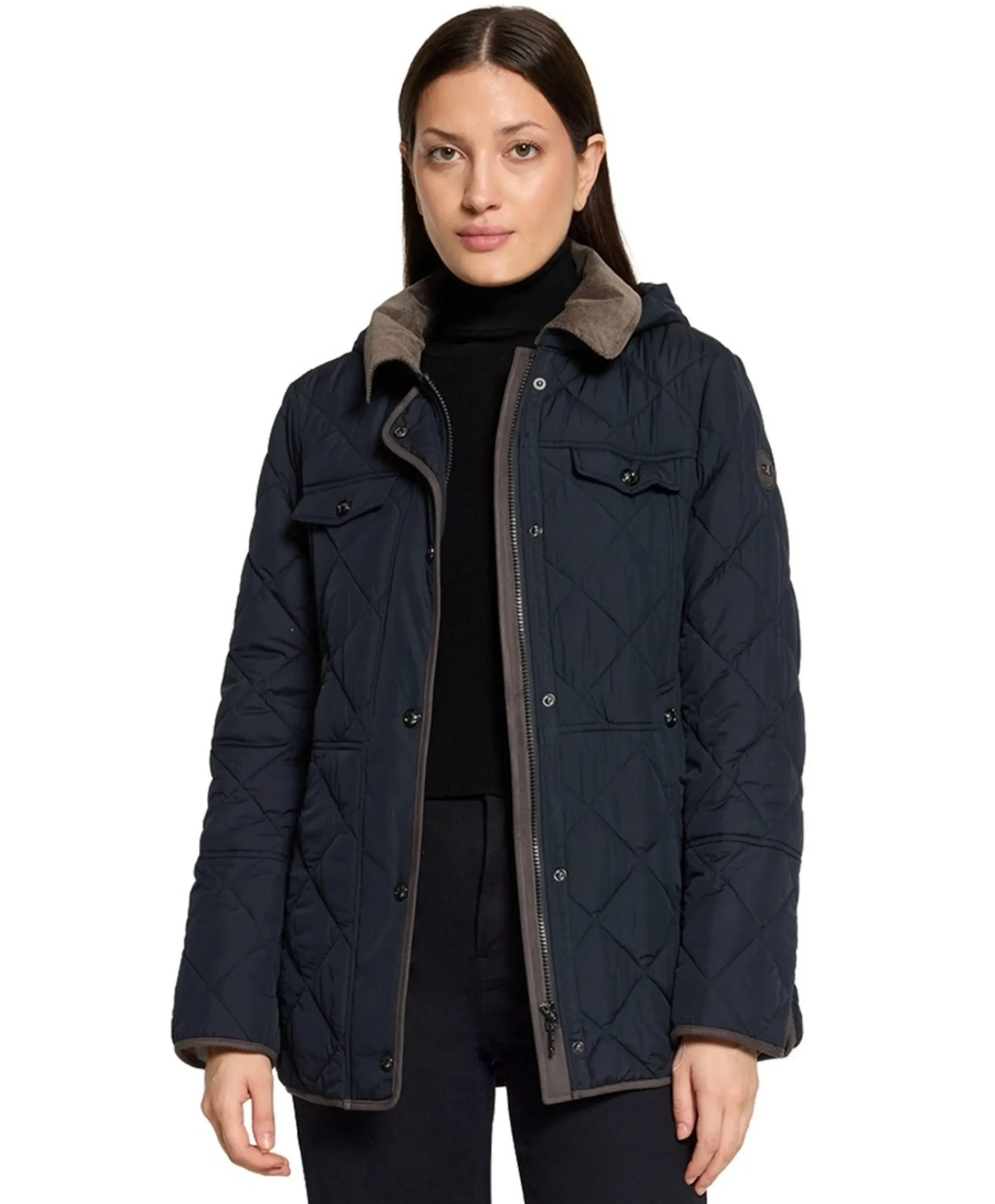Dames jas blauw