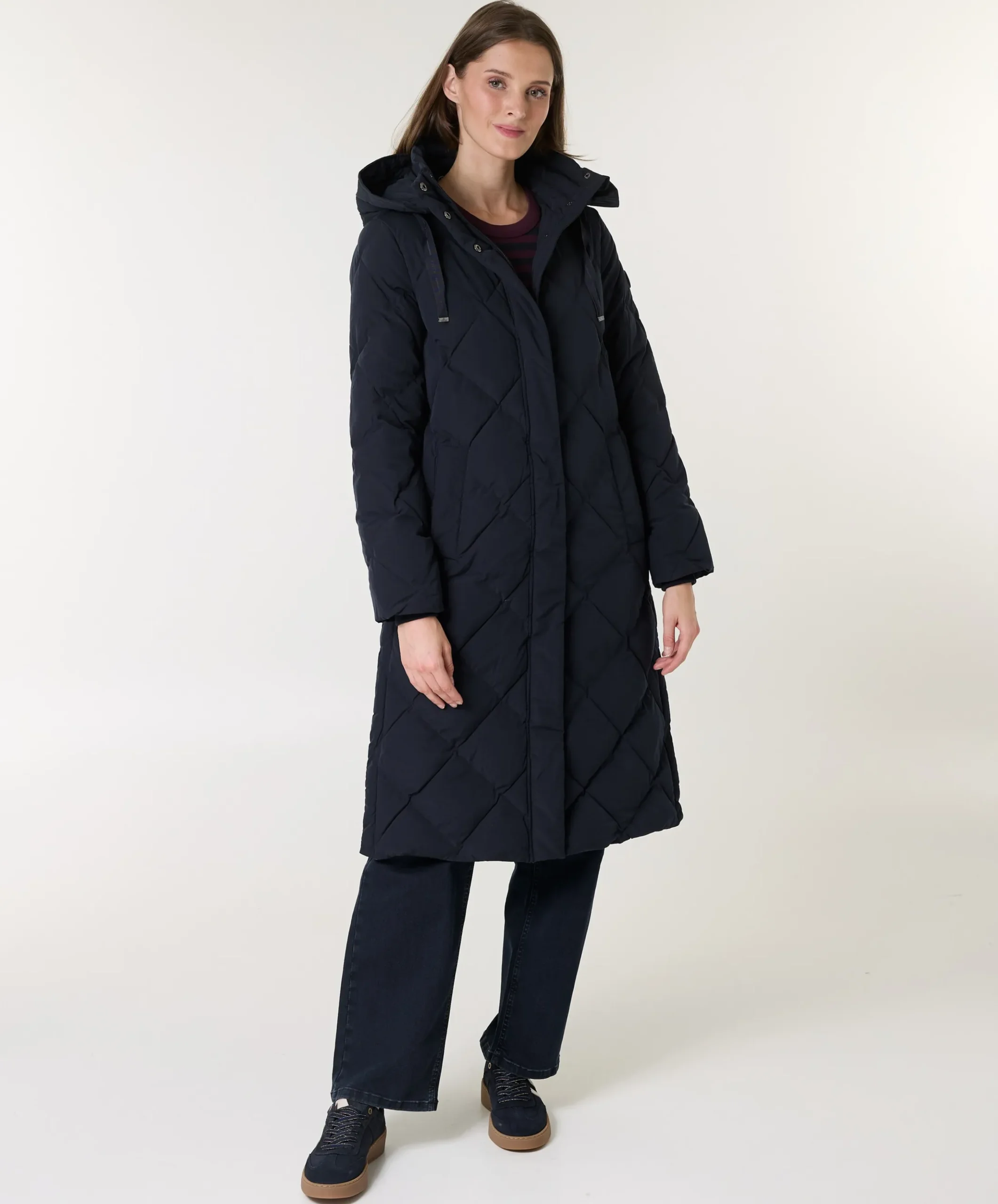 Dames jas blauw