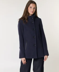 Dames jas blauw
