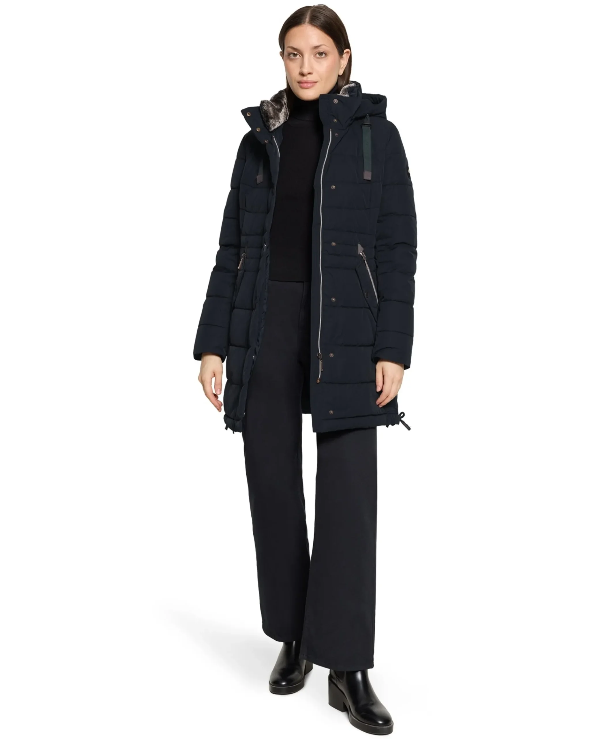 Dames jas blauw
