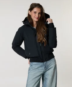 Dames jas blauw