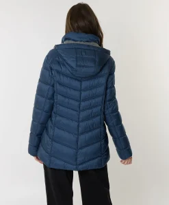 Dames jas blauw