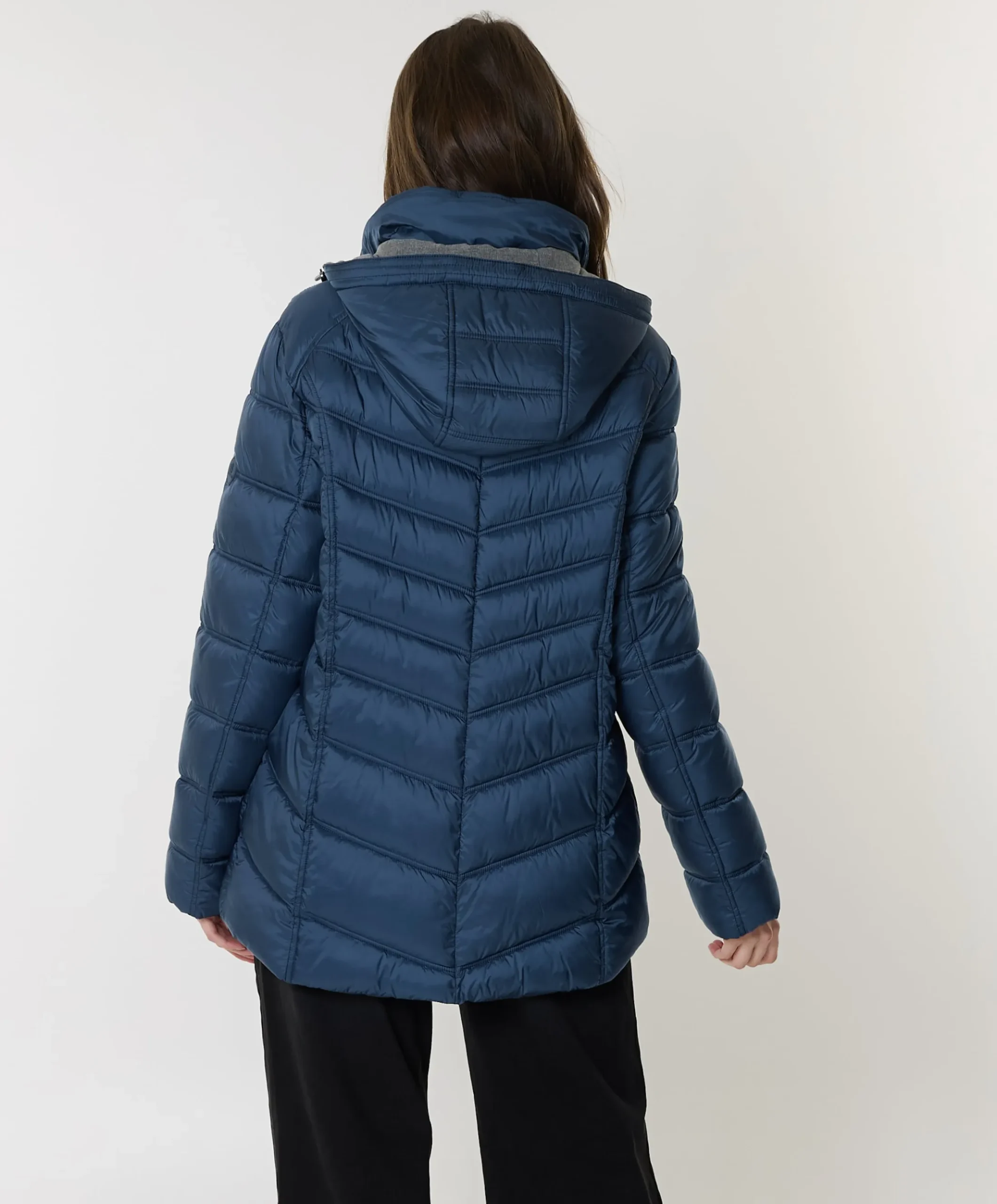 Dames jas blauw