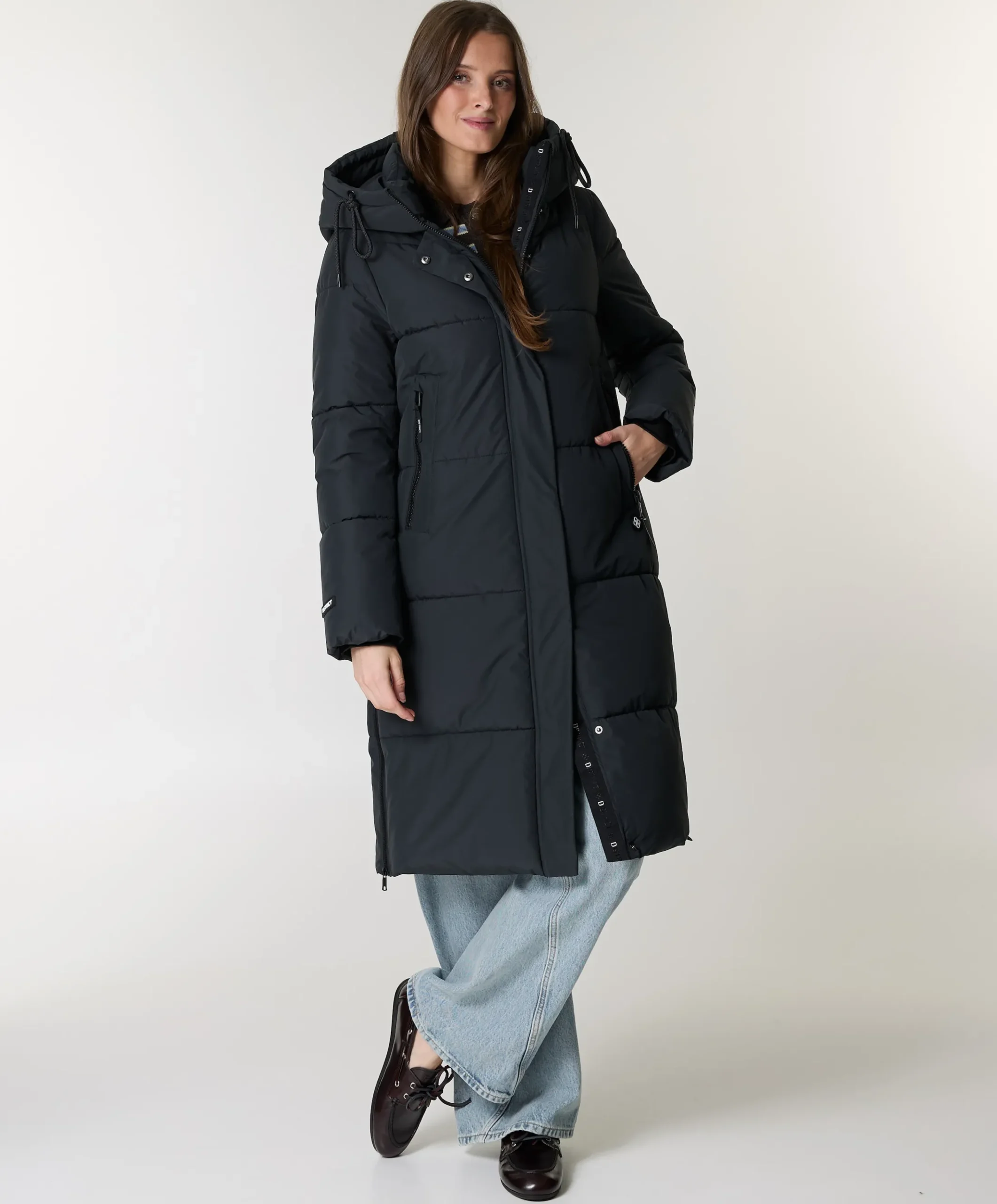 Dames jas blauw