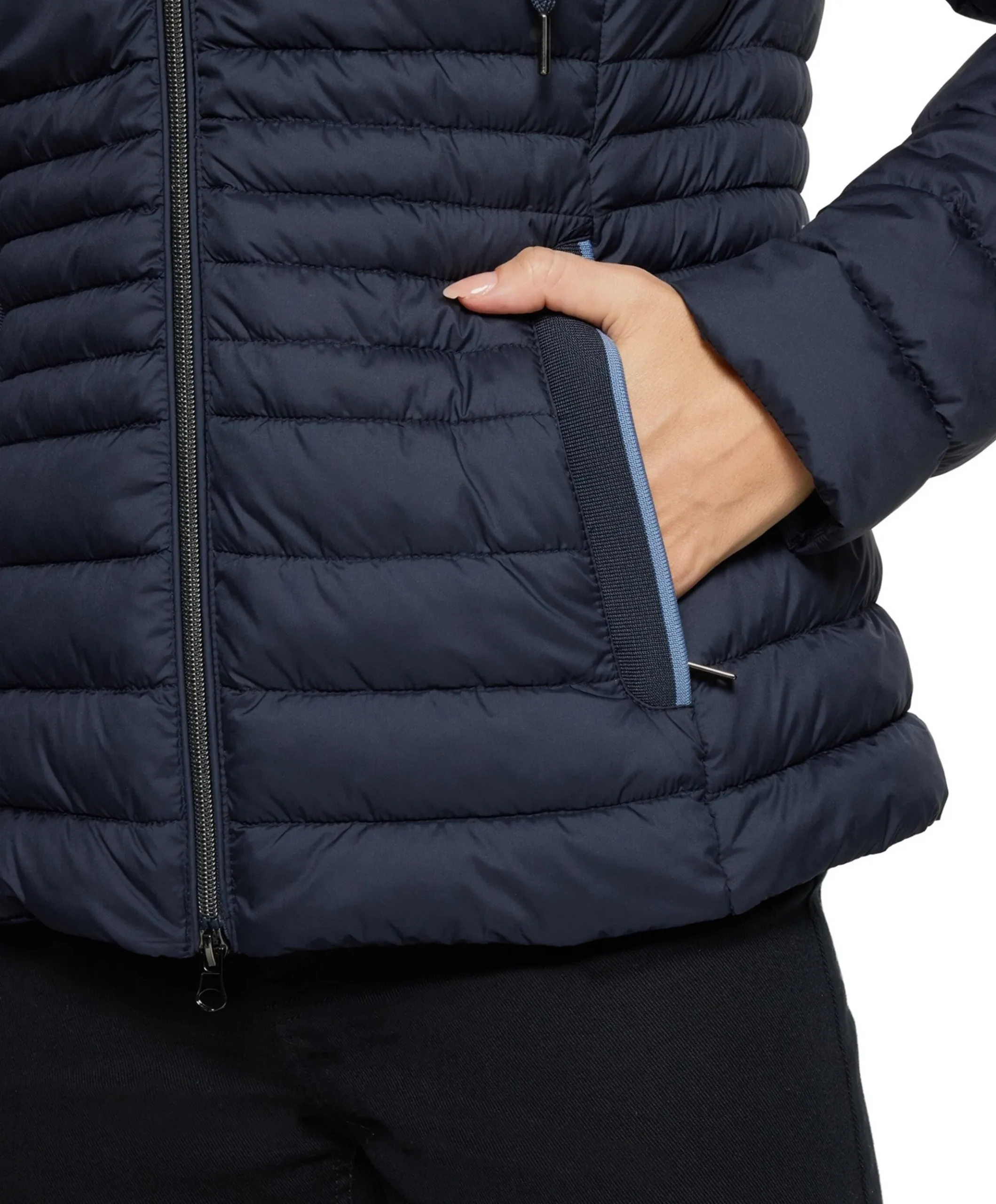 Dames jas blauw