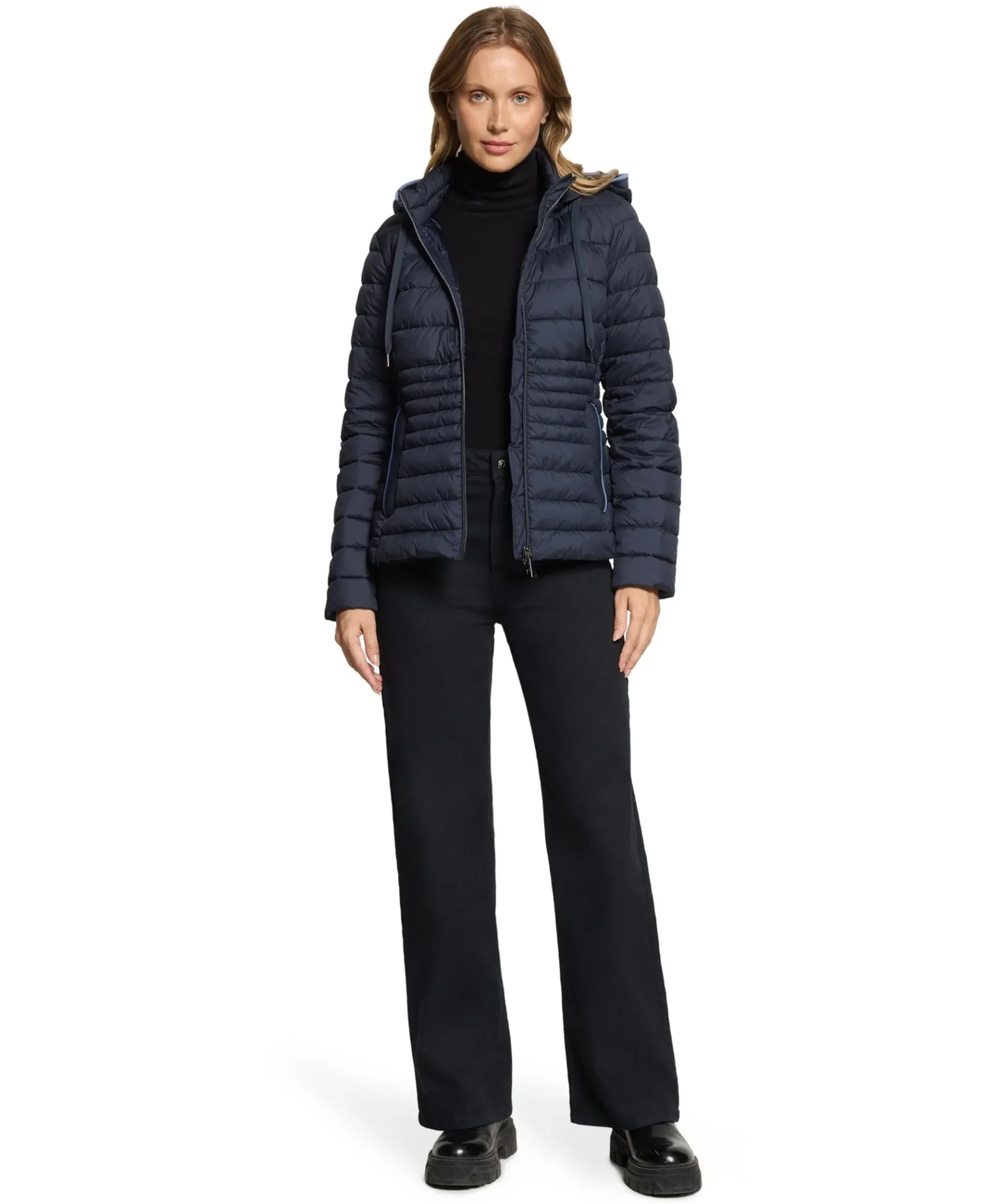 Dames jas blauw