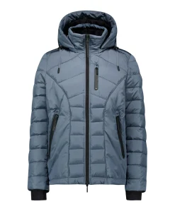 Dames jas blauw