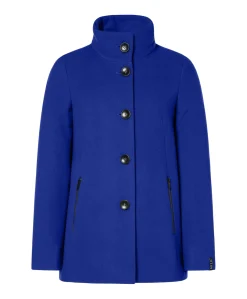 Dames jas blauw