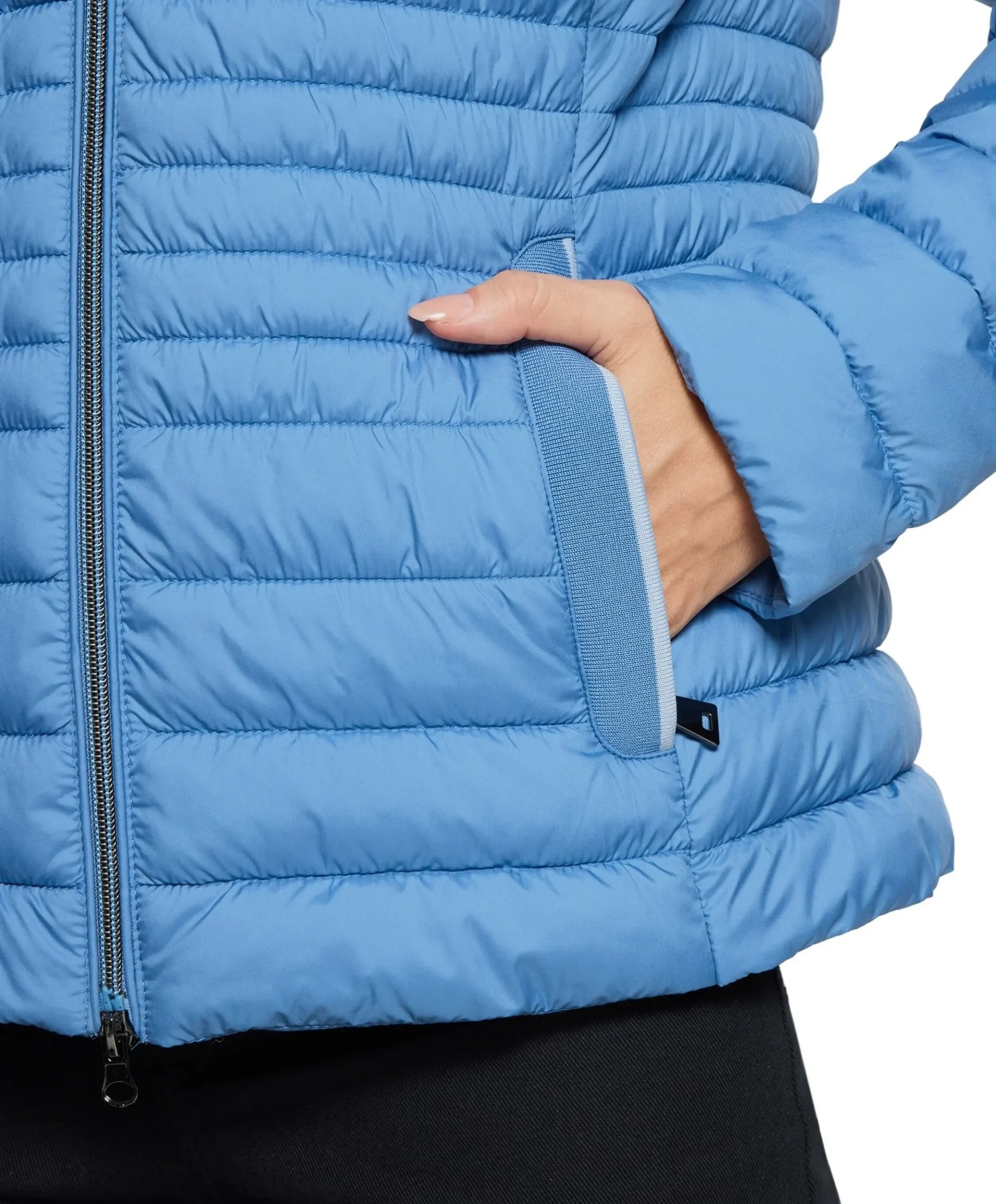Dames jas blauw