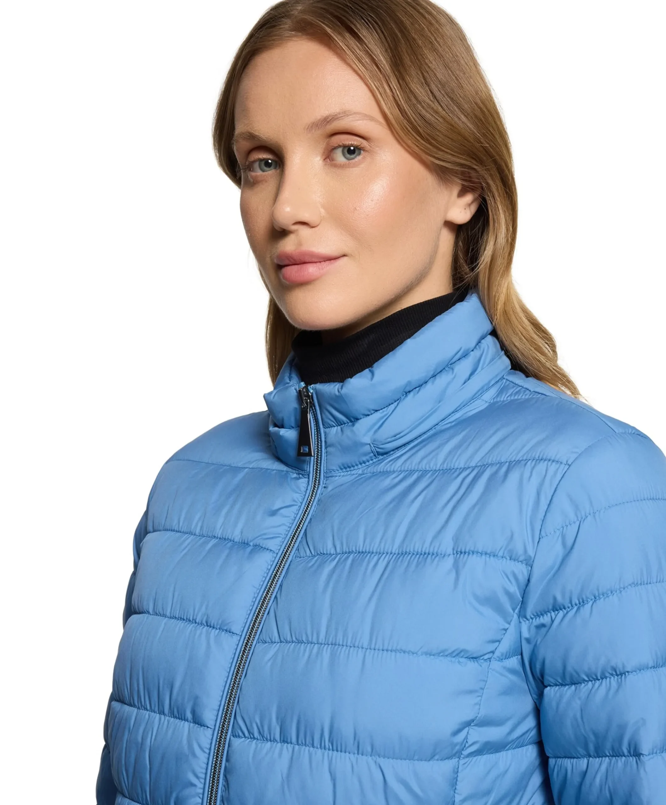 Dames jas blauw