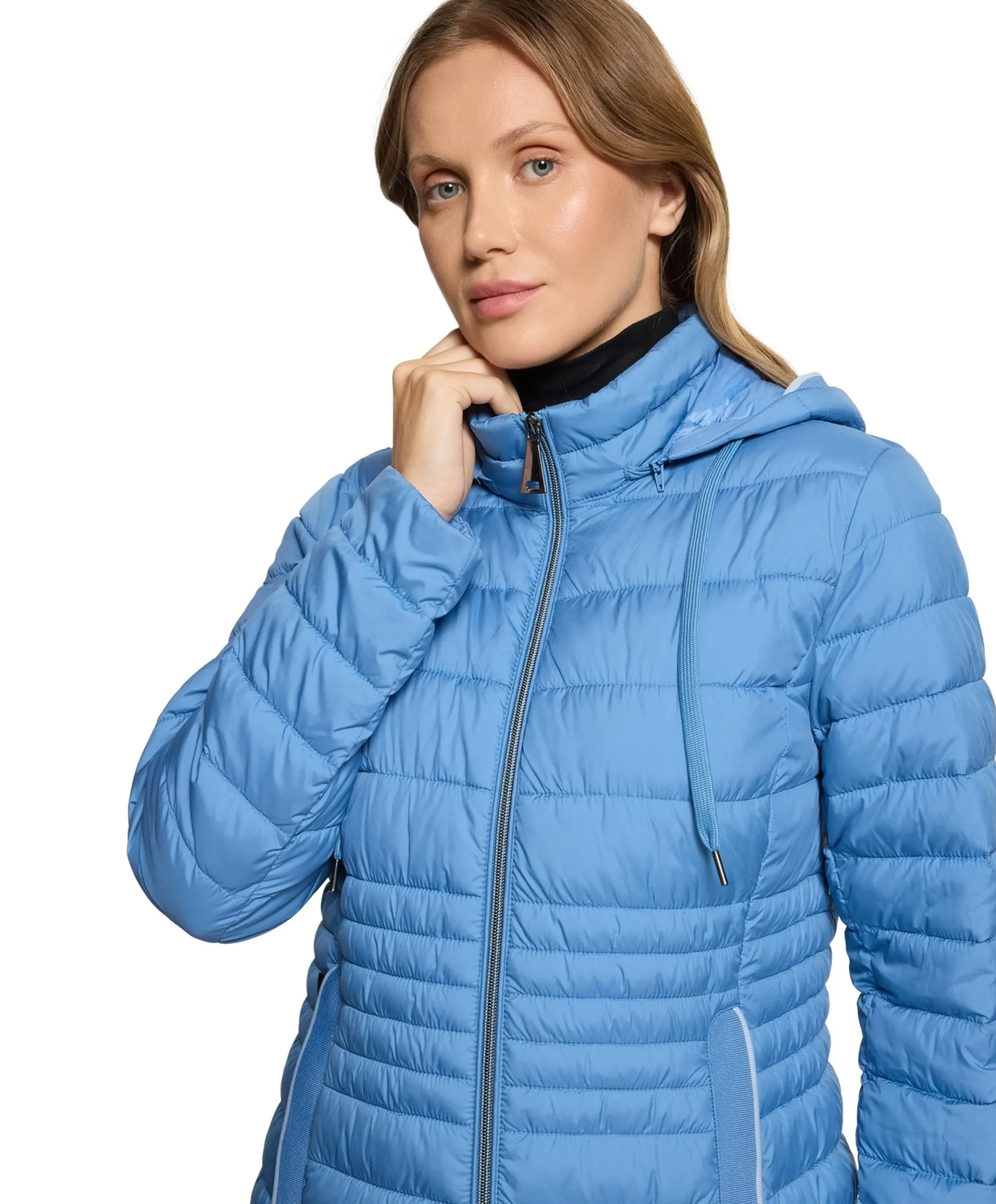 Dames jas blauw