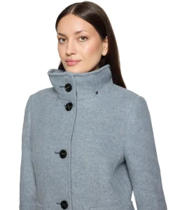 Dames jas blauw