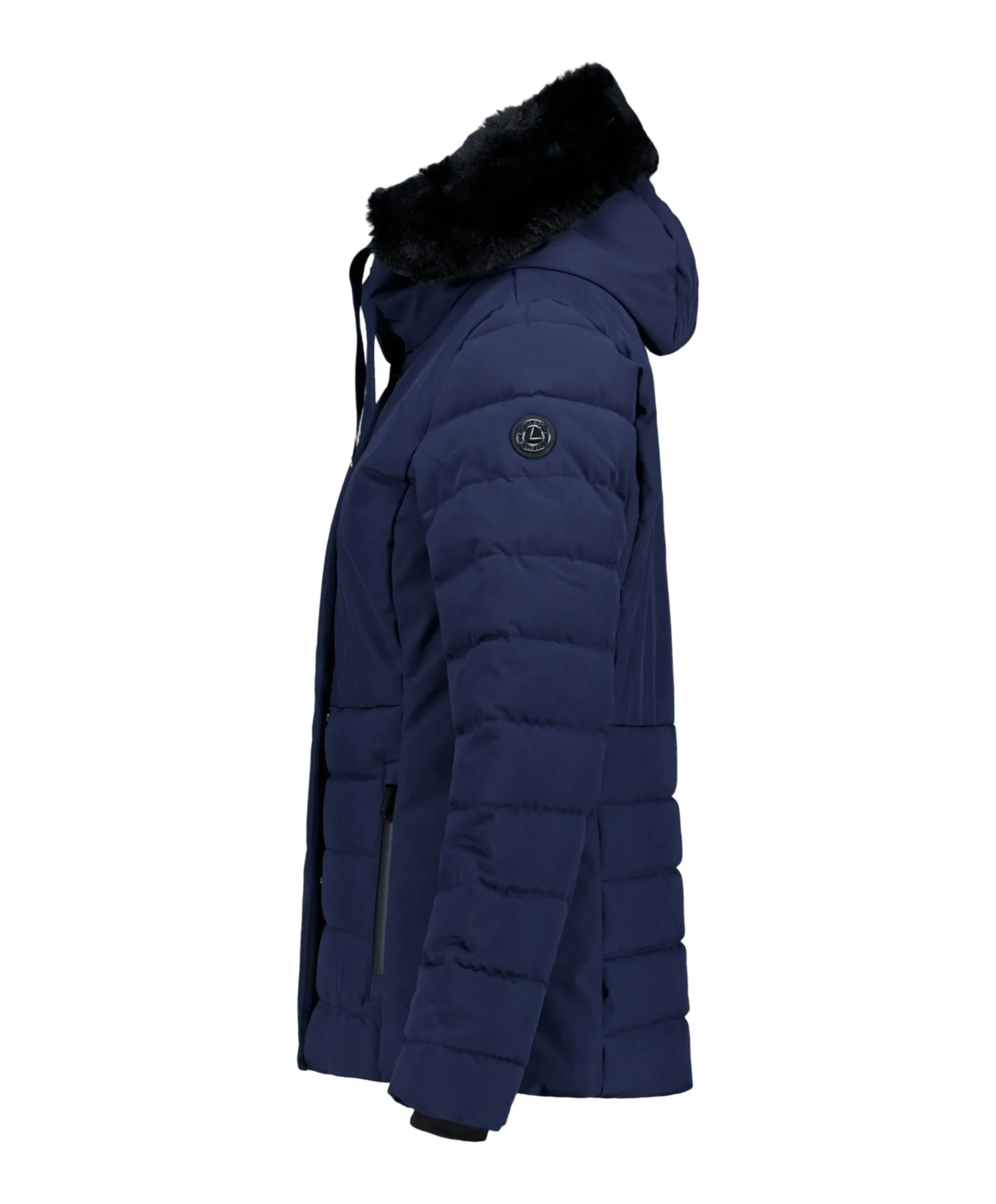 Dames jas blauw