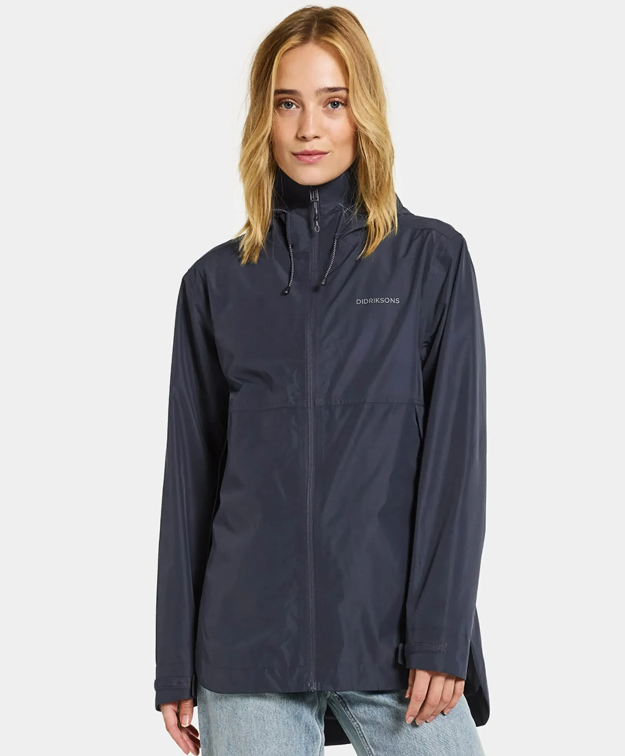 Dames jas blauw