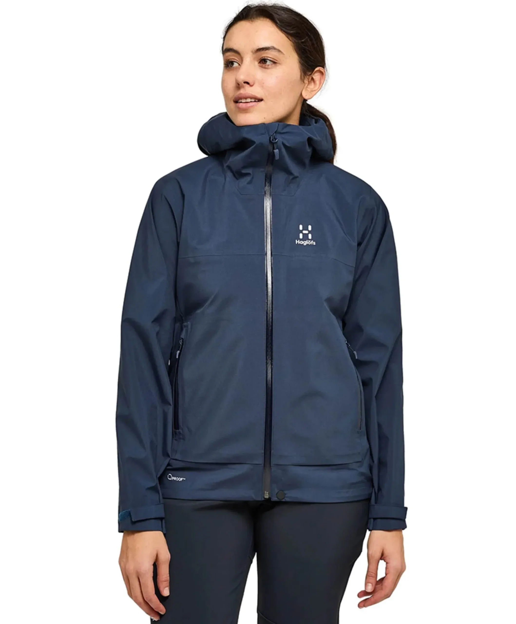 Dames jas blauw