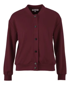 Dames jas bordeaux