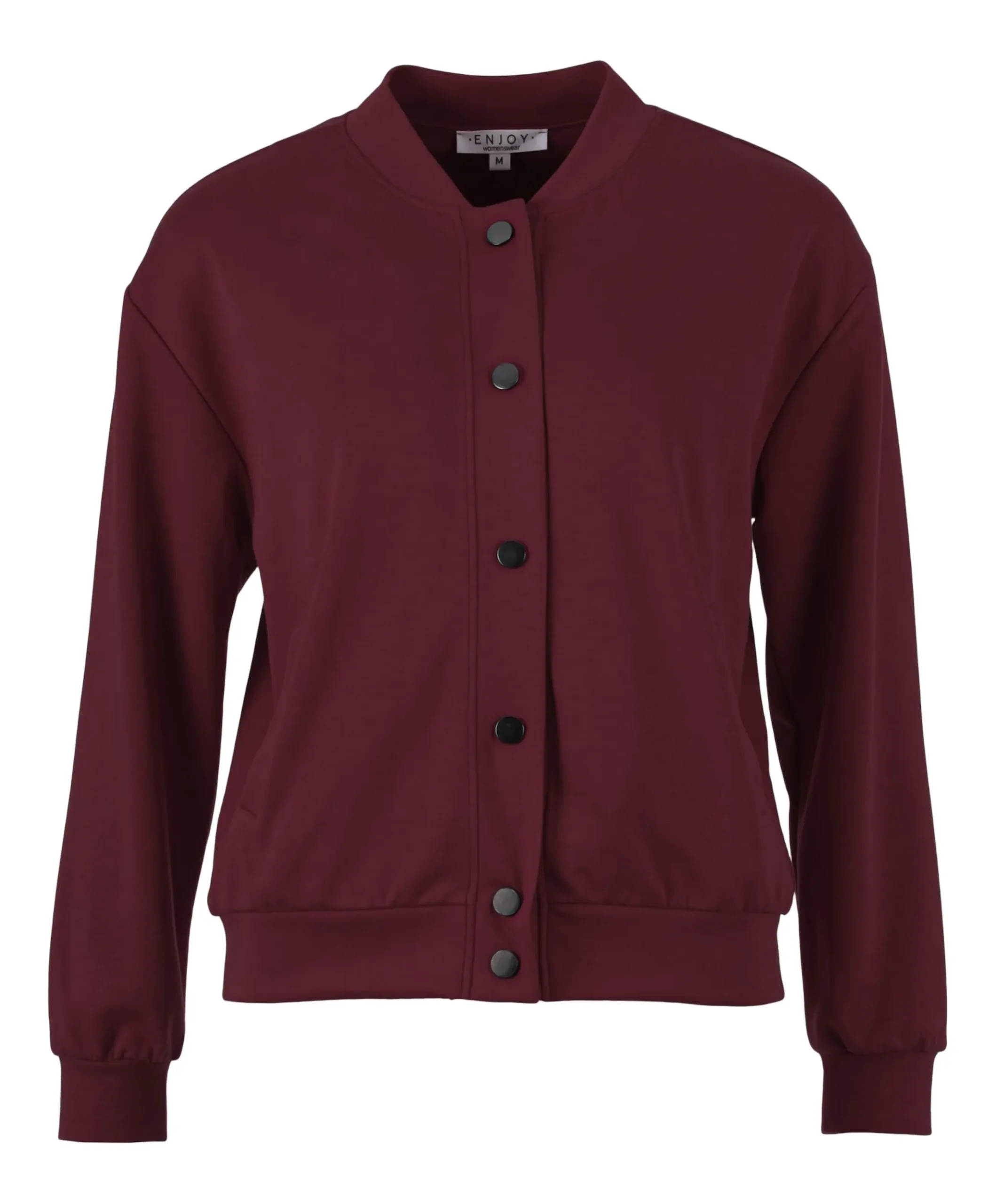Dames jas bordeaux