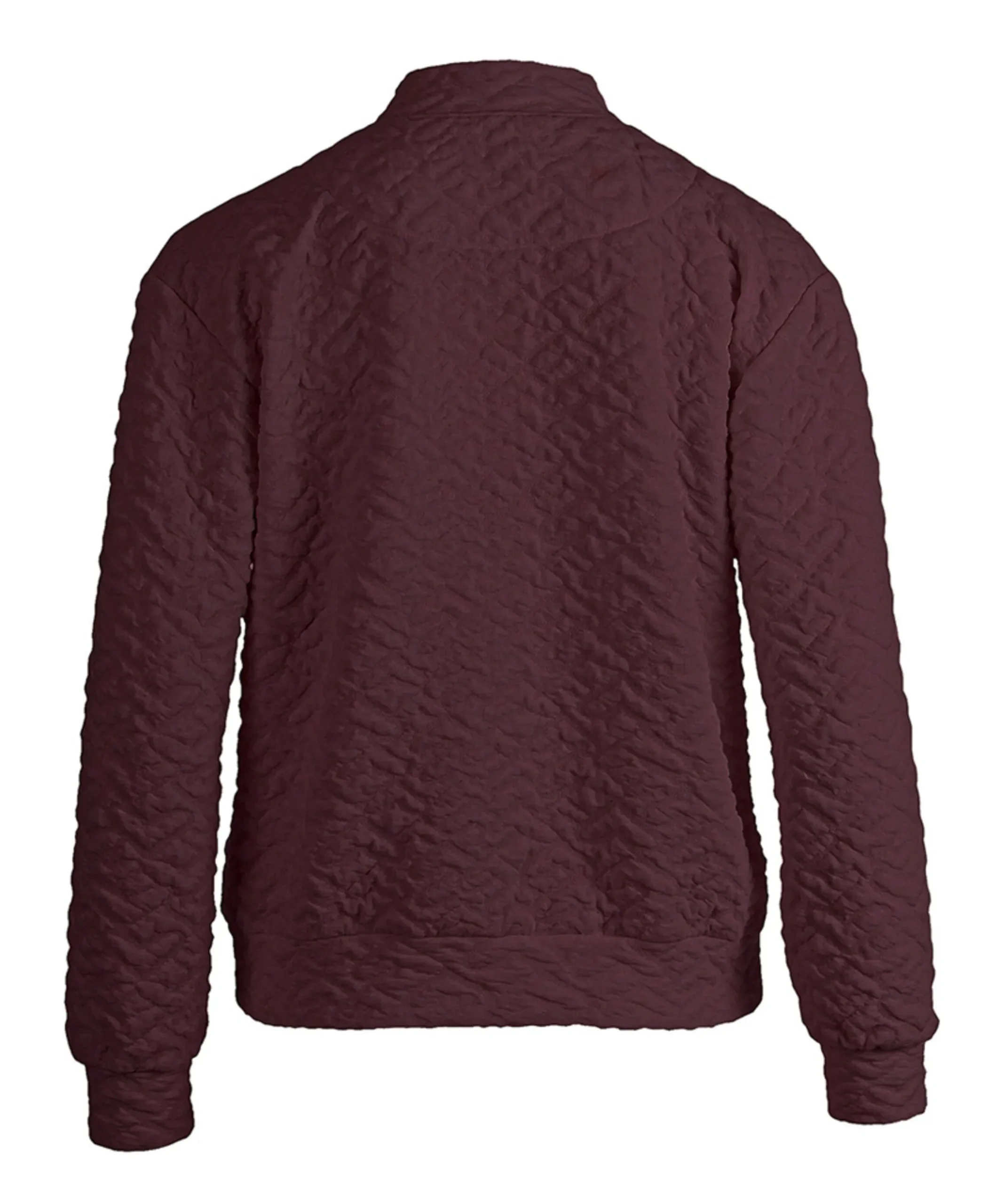 Dames jas bordeaux