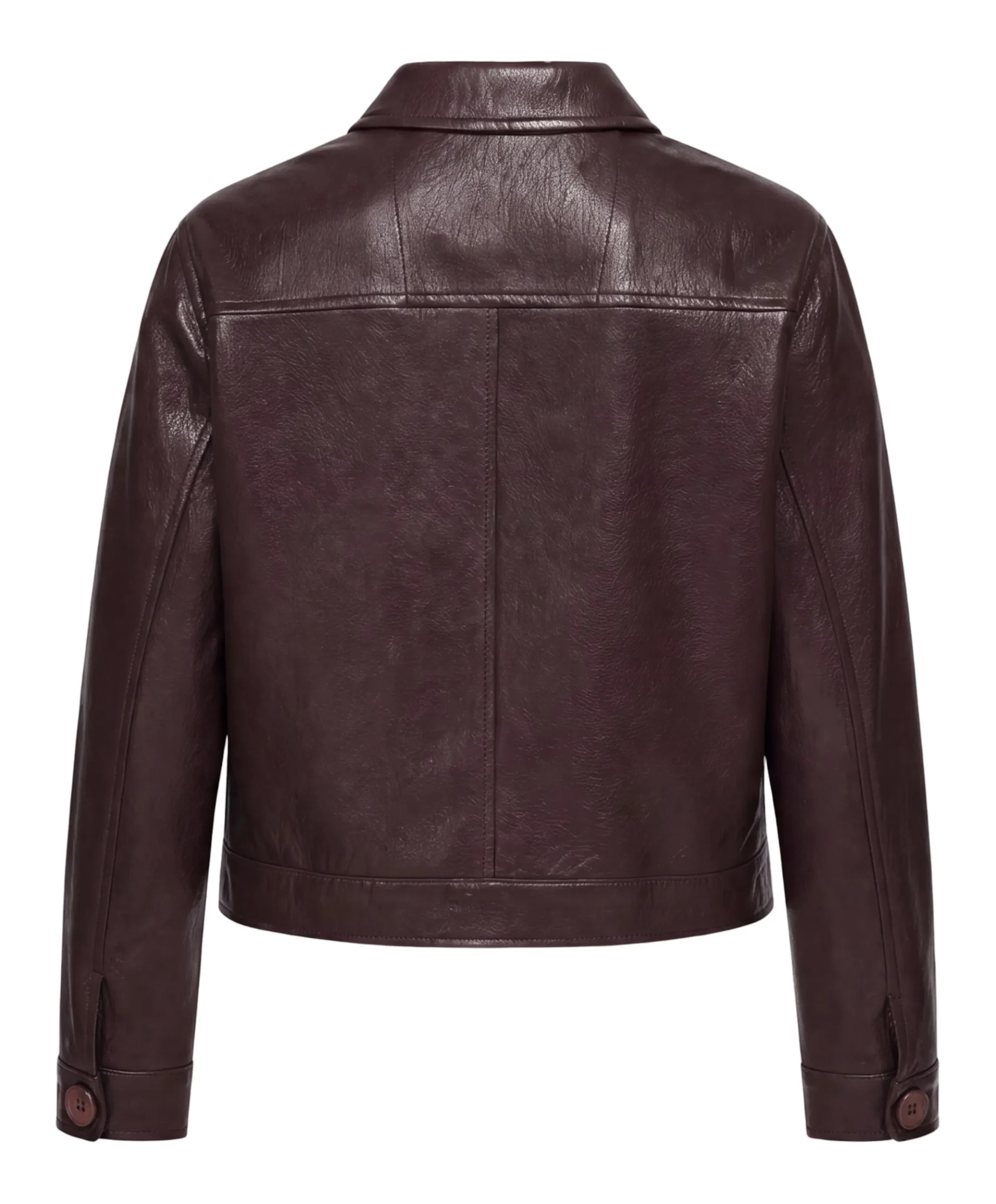 Dames jas bordeaux
