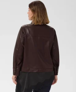 Dames jas bordeaux