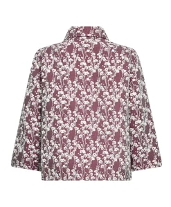 Dames jas bordeaux