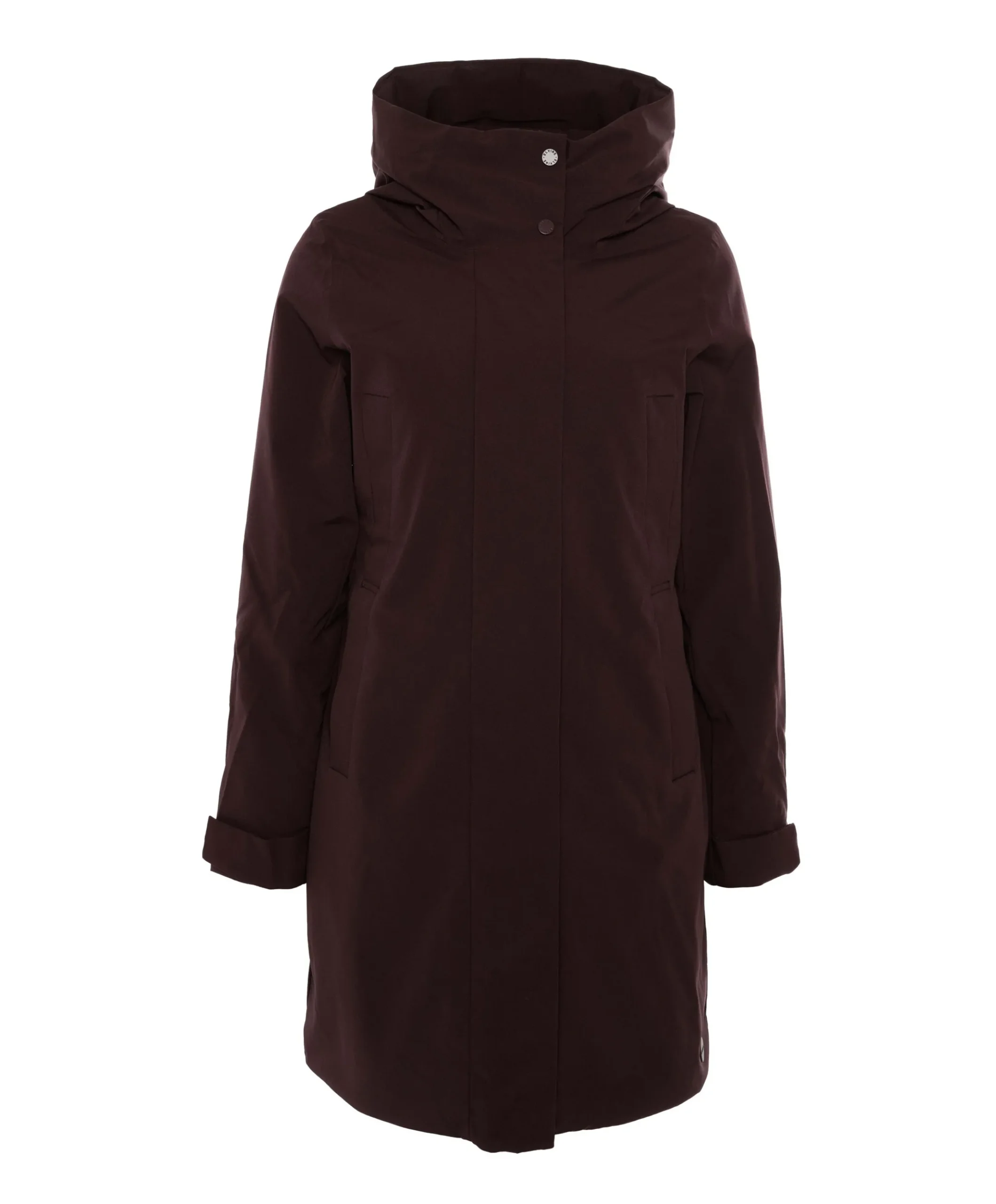 Dames jas bordeaux