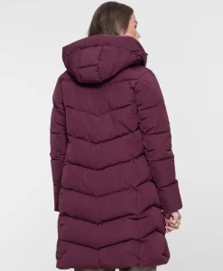 Dames jas bordeaux