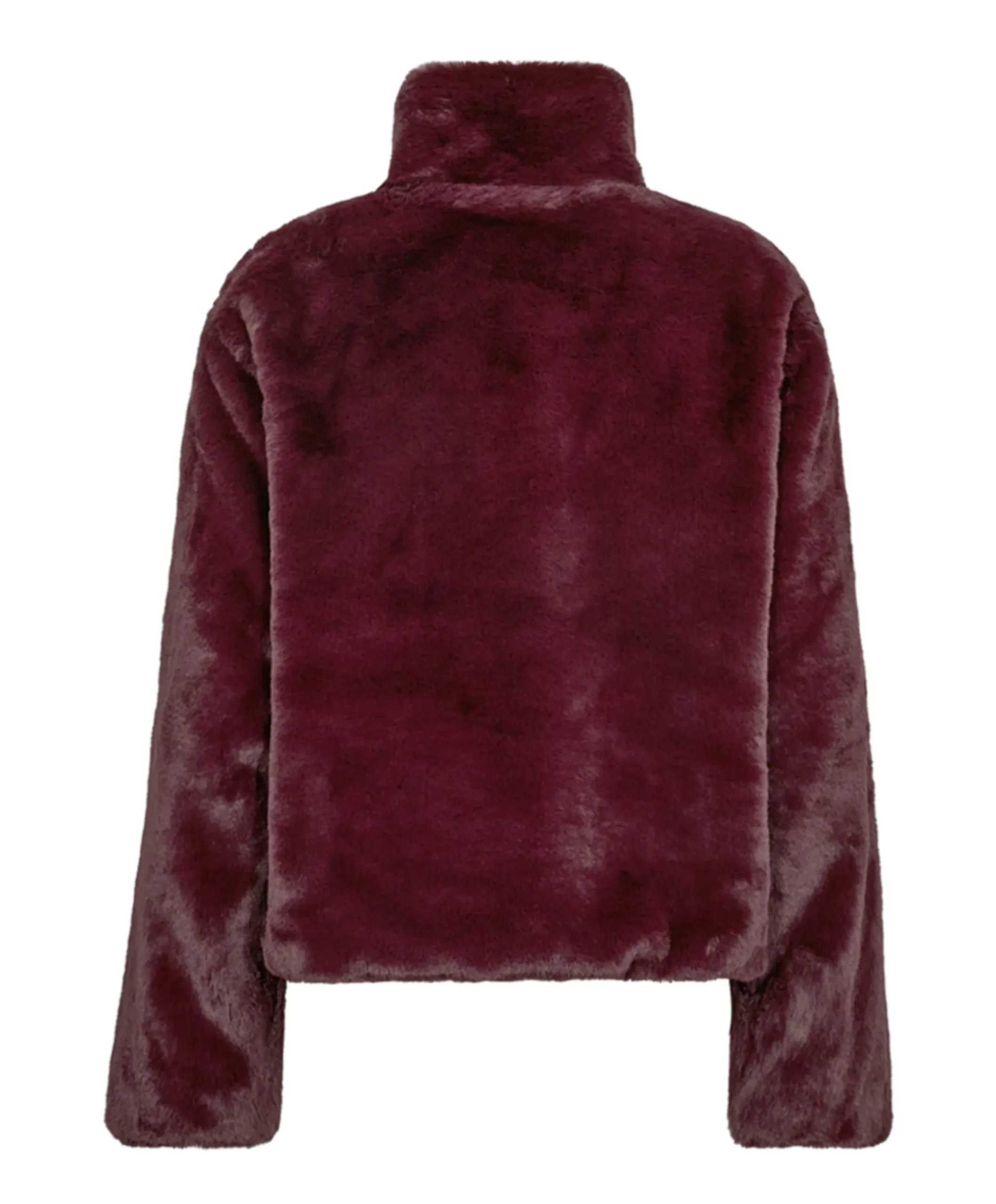 Dames jas bordeaux