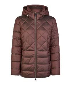 Dames jas bordeaux