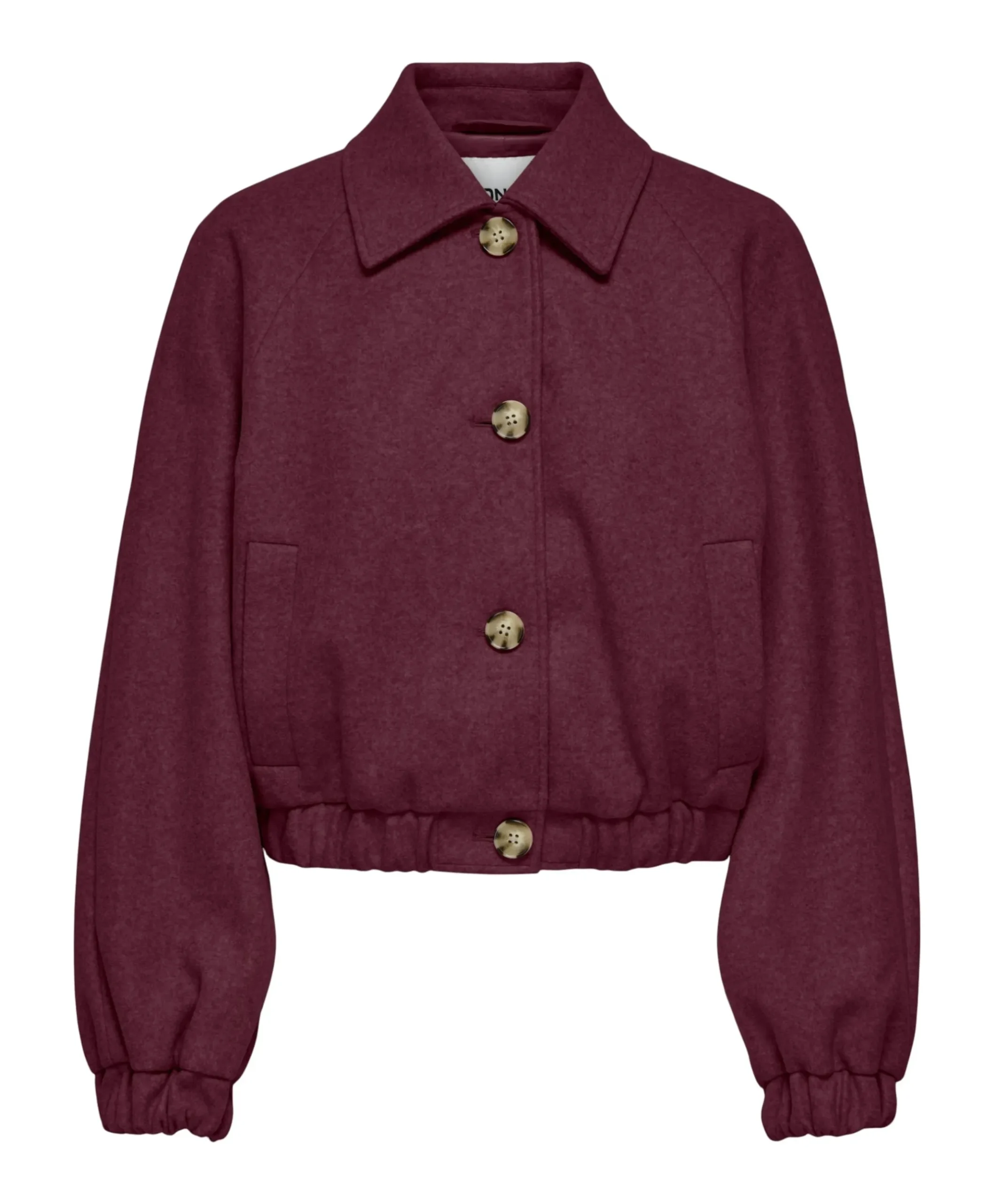 Dames jas bordeaux
