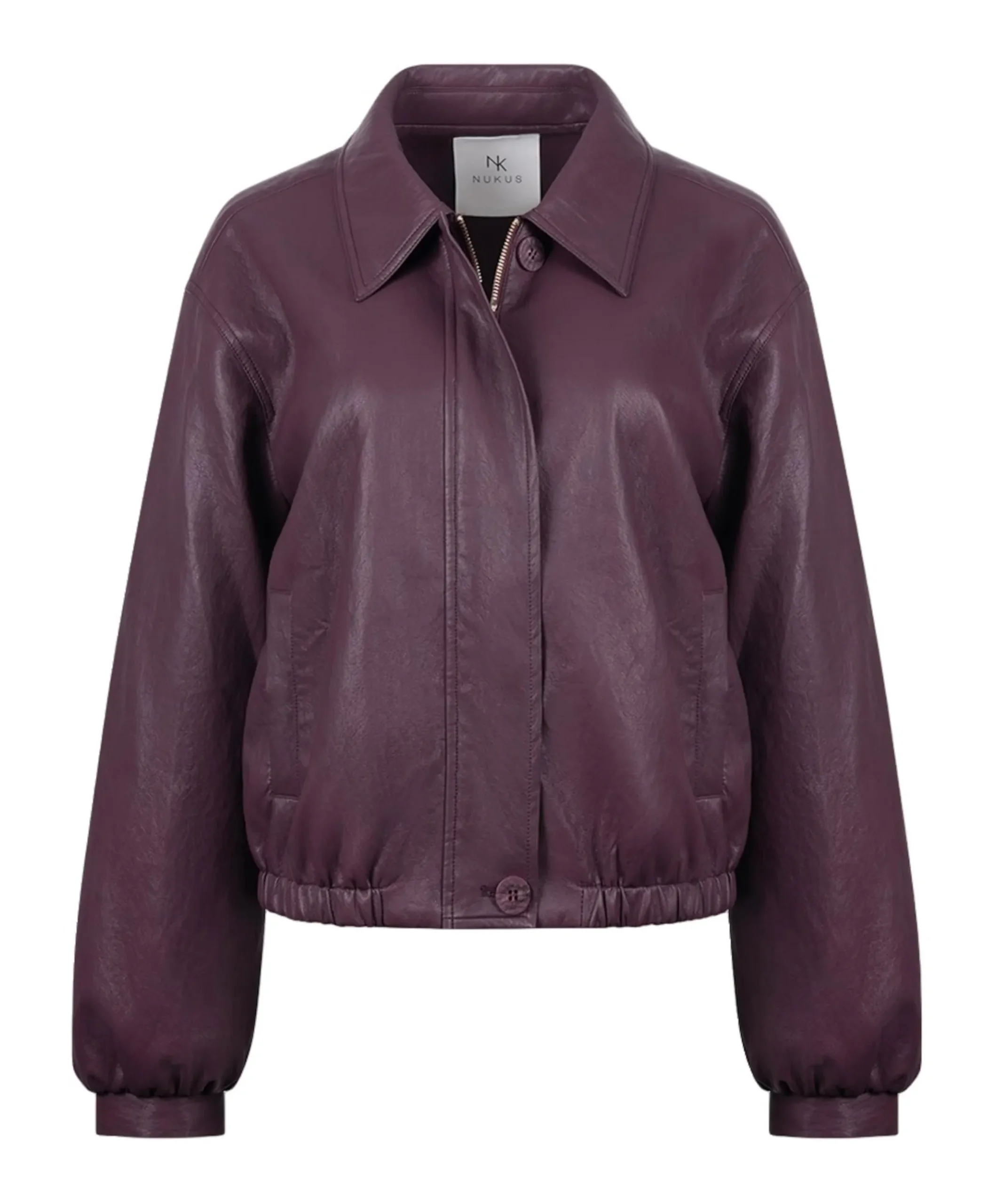 Dames jas bordeaux