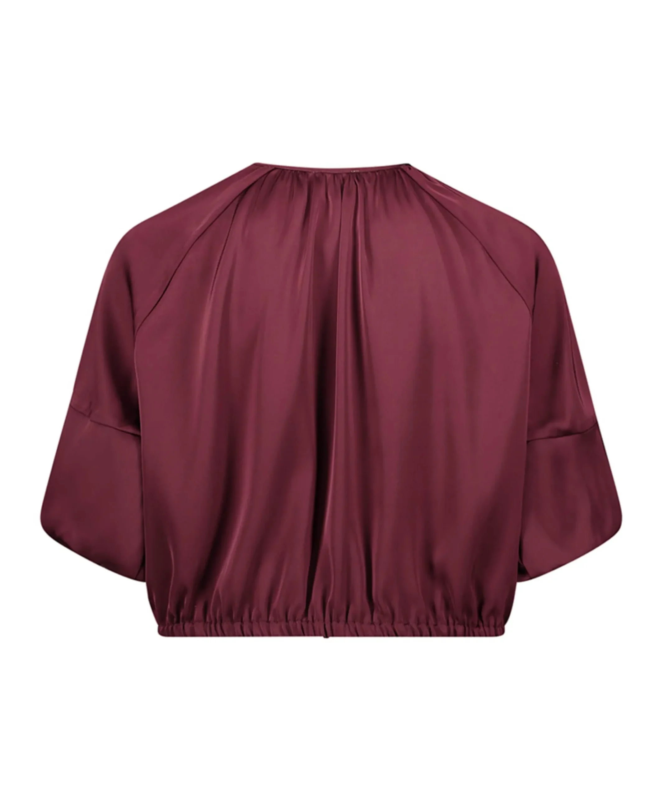 Dames jas bordeaux