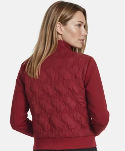Dames jas bordeaux