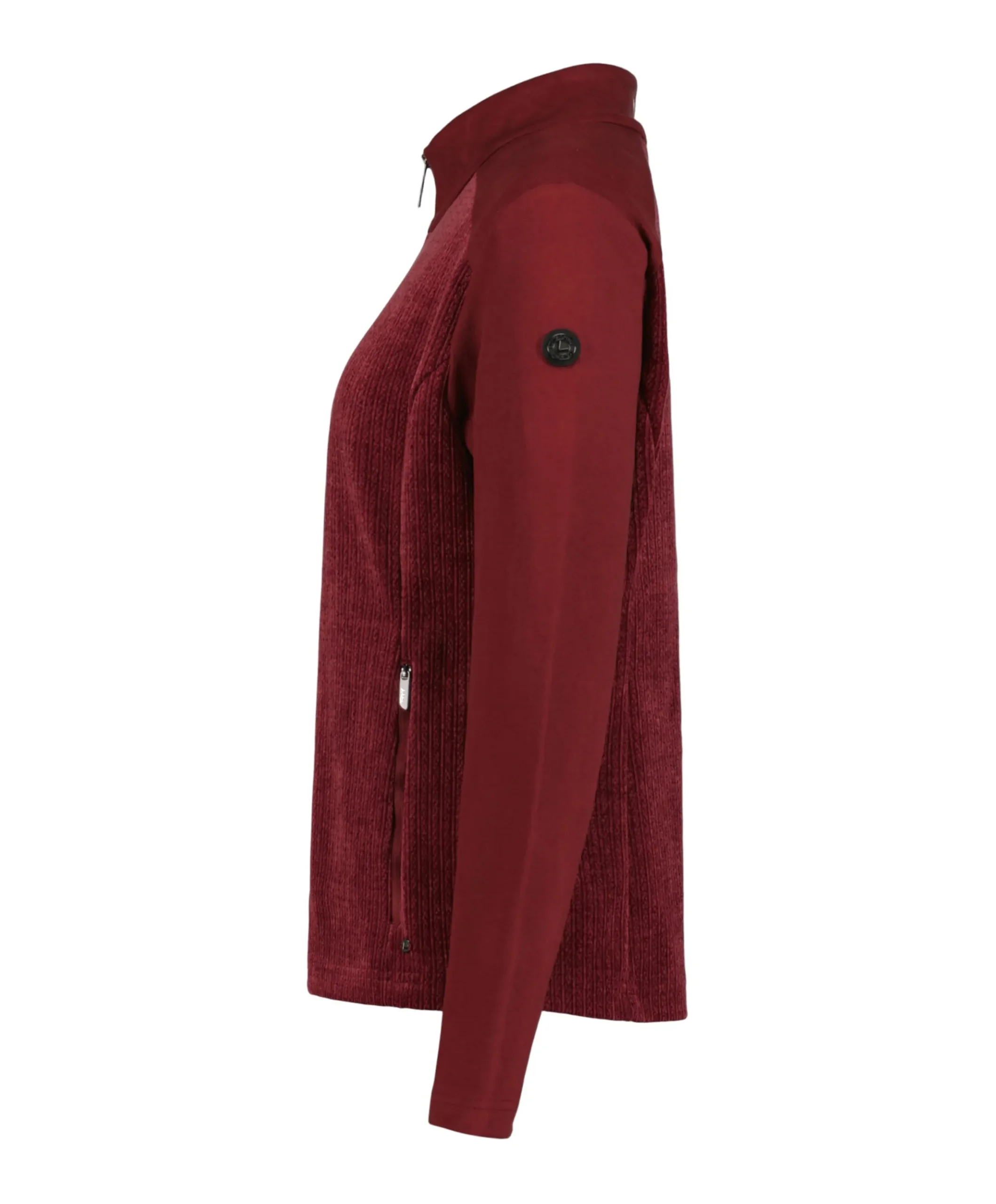 Dames jas bordeaux
