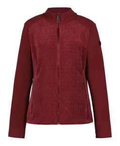Dames jas bordeaux