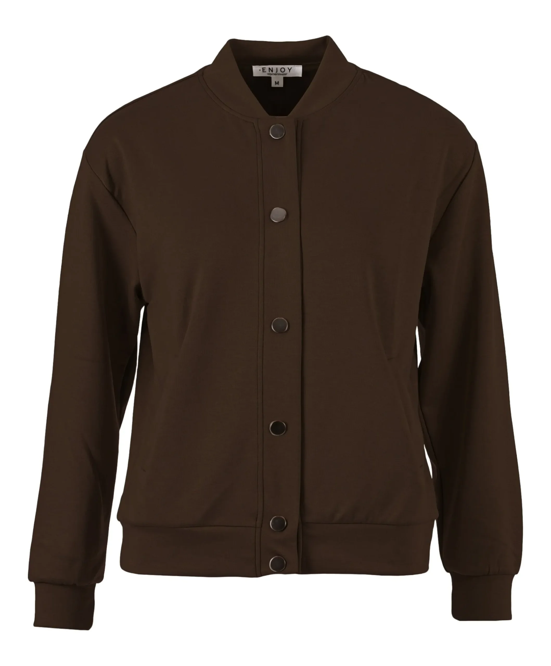 Dames jas bruin