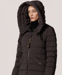 Dames jas bruin